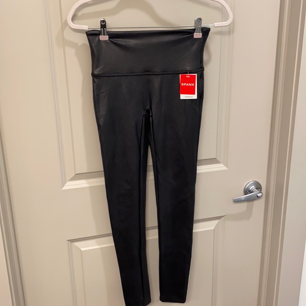 Spanx Faux Leather Leggings